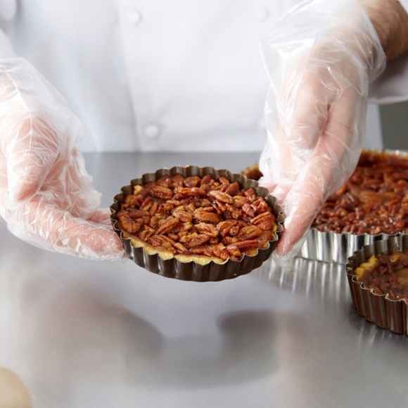 Fluted Non-Stick Individual 4.75” Tart/Quiche Pans w/Removable Bottom, set of 6 - Picture 9 of 12